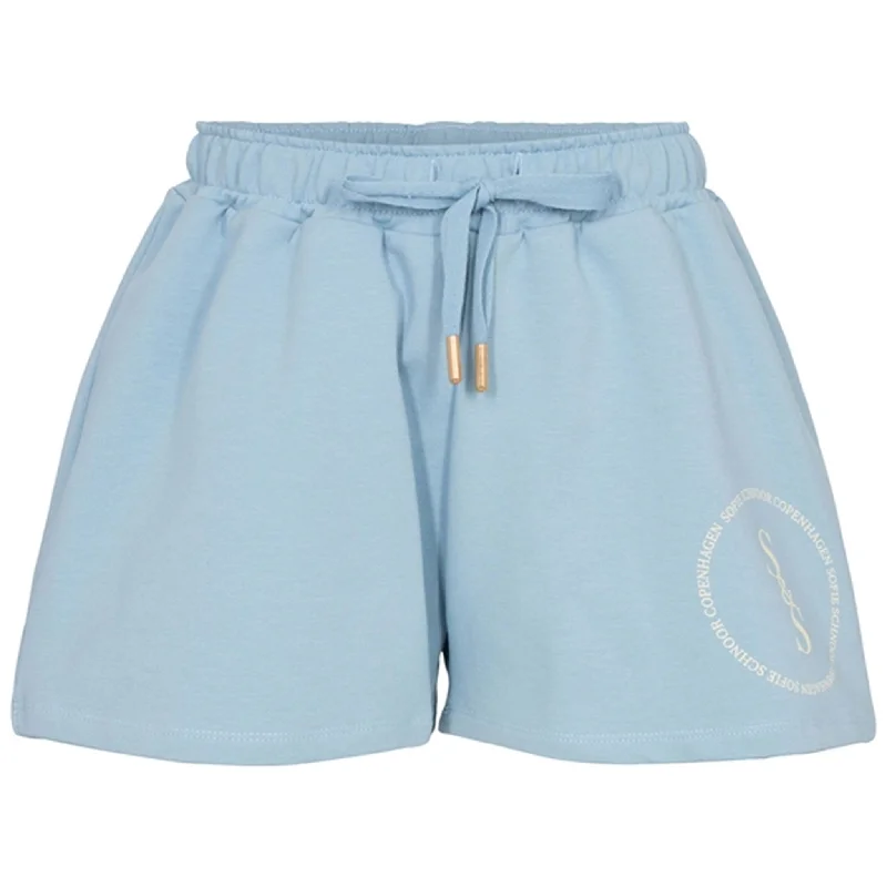 Denim Women Shorts with Distressed Details for a Casual VibeSofie Schnoor Light Blue Shorts