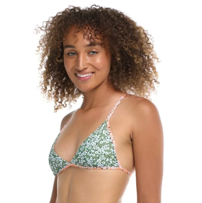 Ruched bikini with fabric gathers for a slimming effectEIDON TINY BLOOMS MILA BIKINI TOP Ruched bikini with fabric gathers for a slimming effectEIDON TINY BLOOMS MILA BIKINI TOP