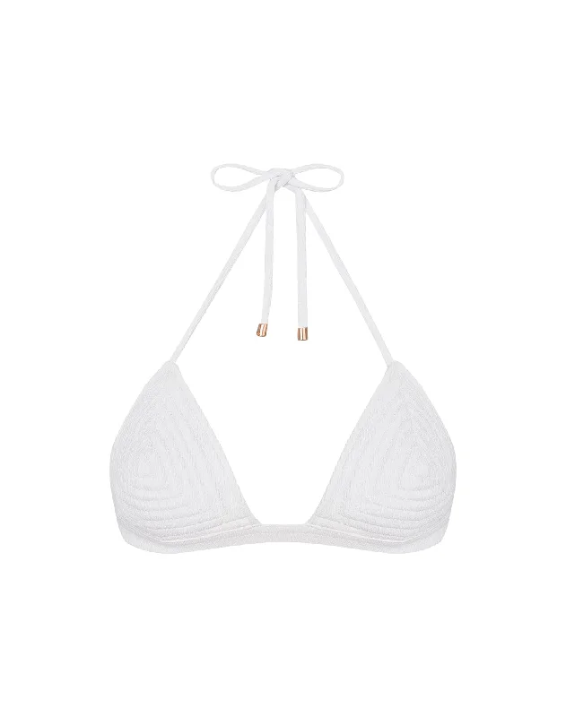 Firenze Emily Neo Slim Tri Top - White