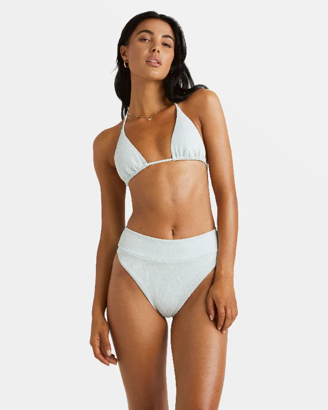 Sustainable bikini made from recycled materials for eco - conscious beachgoersMaisey Slide Tri Bikini Top - Sky High Sustainable bikini made from recycled materials for eco - conscious beachgoersMaisey Slide Tri Bikini Top - Sky High